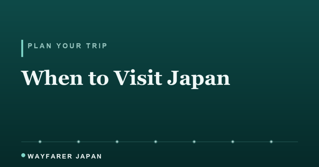 Best time to visit Japan by season
