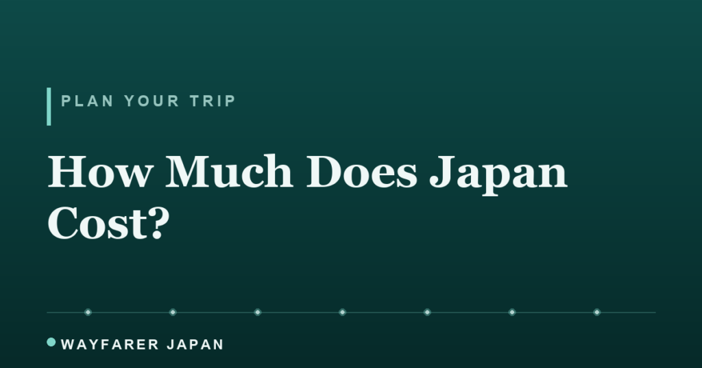 ¿Cuánto cuesta un viaje a Japón? Un presupuesto realista para 2026 How Much Does a Trip to Japan Cost? A Realistic 2026 Budget