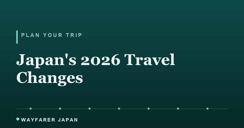 Qué ha cambiado para los viajeros en Japón en 2026: impuestos, tasas y nuevas normas What Changed for Travelers in Japan in 2026: Taxes, Fees and New Rules