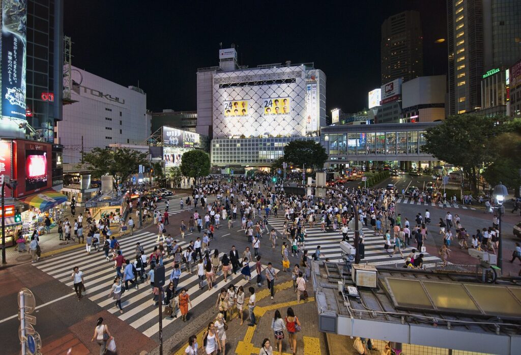1 shibuya crossing 2012