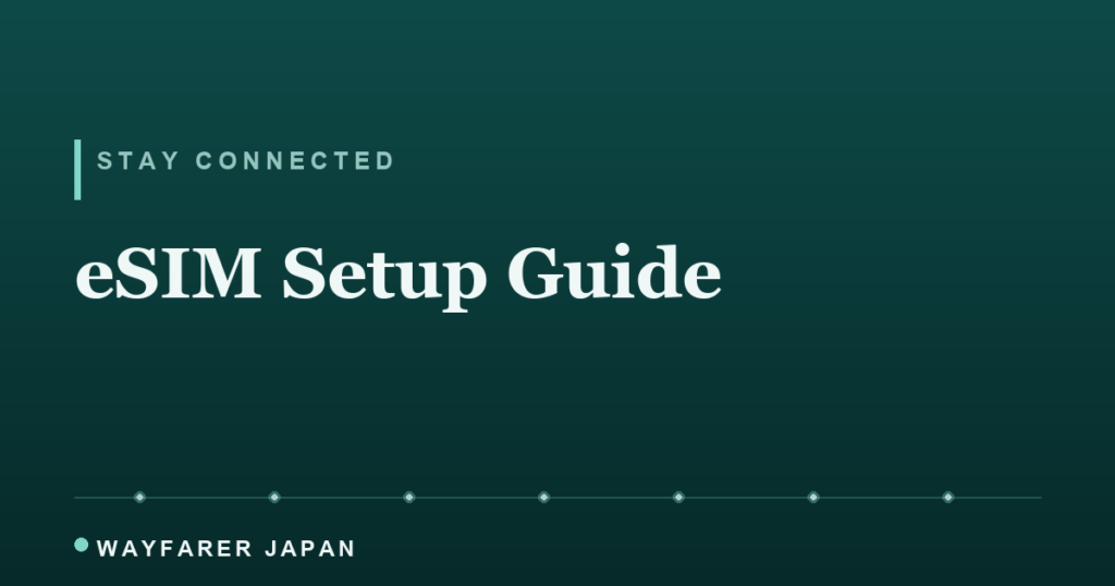 How to Set Up an eSIM for Japan: Step-by-Step (2026) How to Set Up an eSIM for Japan: Step-by-Step (2026)