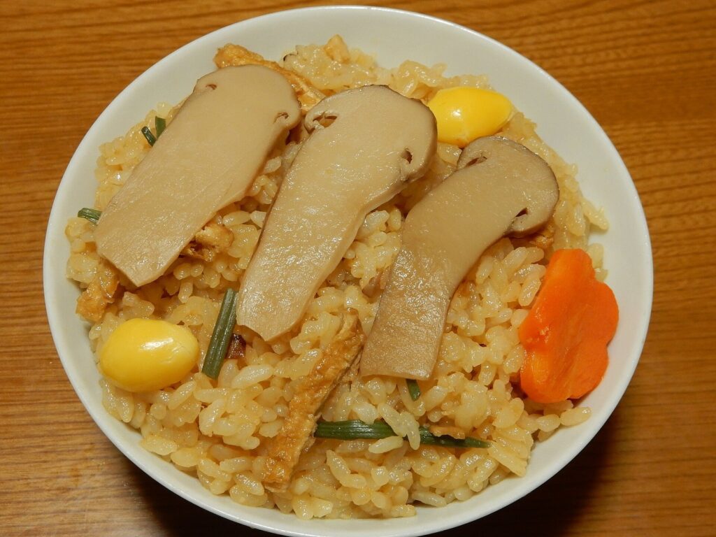 Japan's Autumn Food Season: What to Eat From Matsutake to Sanma Matsutake gohan (2016-11-29) 01