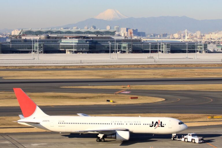Mt. Fuji and JAL B767-300(JA8975) (4300241682)